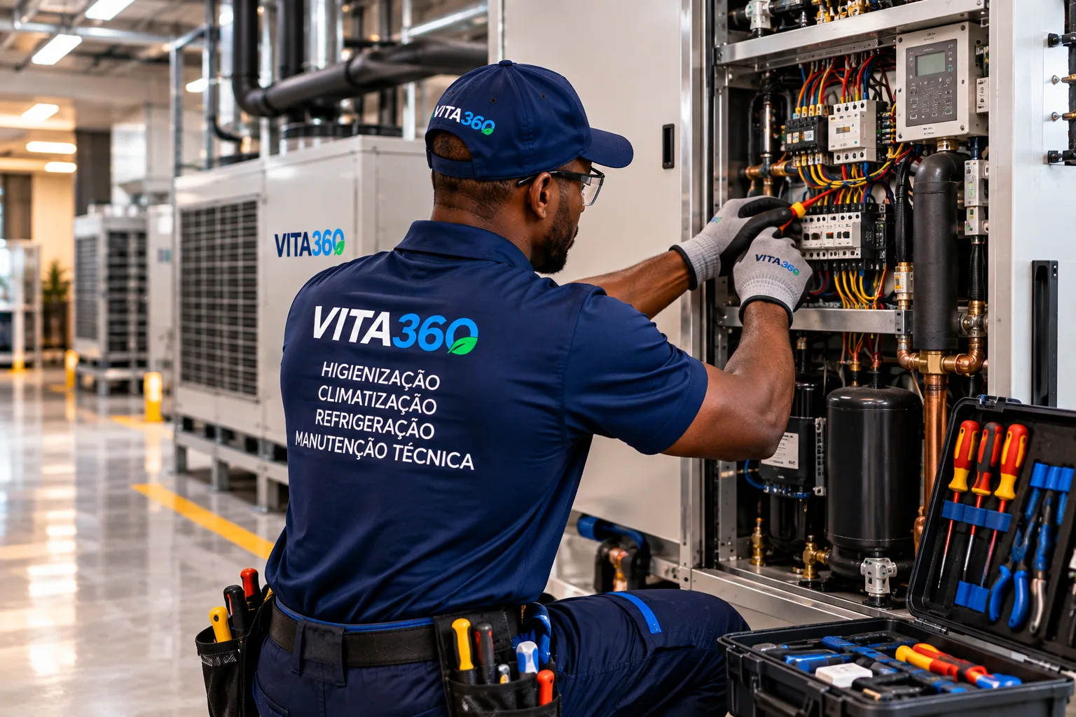 Manutenção técnica de equipamento